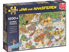 Puzzle JUMBO Wild Water Rafting (1500 Peças)