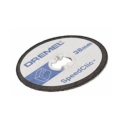 5 discos corte plástico SPEEDCLIC 38MM