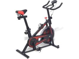 Bicicleta de Spinning VIDAXL 91190 (Vermelho)