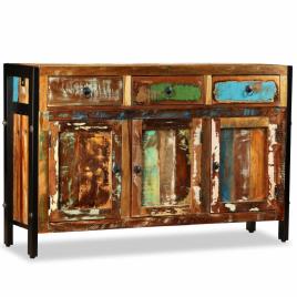 Aparador  Madeira reciclada maciça (120x35x76 cm)