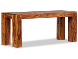 Banco VIDAXL madeira sheesham maciça 110x35x45 cm