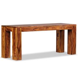 Banco  madeira sheesham maciça 110x35x45 cm