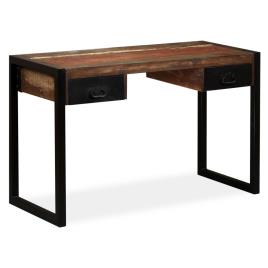 Secretária  2 Gavetas (120x50x76cm - Madeira Maciça)
