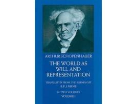 Livro the world as will and representation, vol. 1 de arthur schopenhauer (inglês)