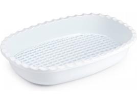 Bandeja Para Descongelar ACAN (Branco - Plástico - 32 x 21,5 x 6 cm)