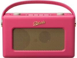 Rádio Portátil ROBERTS Revival RD60 Rosa (Digital - FM/DAB/DAB+)