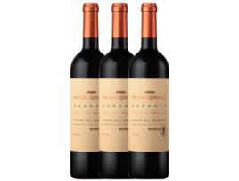 Vinho PALACIO QUEMADO Palacio Quemado Alvear Tempranillo Ribera Del Guadiana Reserva (0.75 L - 3 unidades)