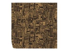 Papel de Parede Design moderno WALLPAPERS4BEGINNERS Nova Iorque (250x200cm - Castanho)