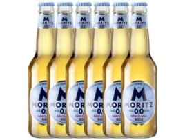 Cerveja CERVEZAS MORITZ Agua De Moritz Pilsen sem Álcool 0.33L (6 unidades)