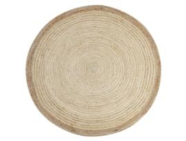 Tapete BELIANI (120 x 120 x 1 - Juta - Creme)