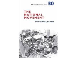 Livro a people`s history of india 30 - the national movement: origins and early phase to 1918 de irfan habib (inglês)