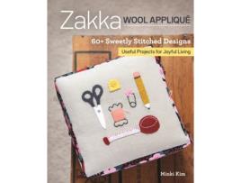 Livro zakka wool applique de minki kim (inglês)