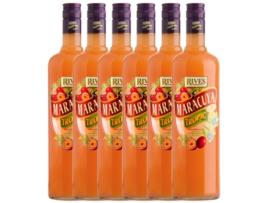 Licor RIVES Rives Blue Tropic Maracuyá (1 L - 6 unidades)
