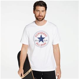 Converse All Star Patch - Branco - T-shirt Homem tamanho S