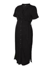 Vero Moda Maternity Vestidos camiseiros 'VICA'  preto