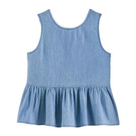 Frangin Frangine X La Redoute Blusa de cavas, em ganga leve