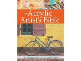 Livro the acrylic artist's bible de marylin scott (inglês)