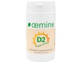 Suplemento Alimentar OEMINE D: Vitamina D De Levedura Vegetal Titulada Para (60 cápsulas)