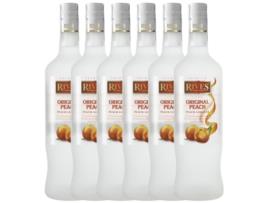 Licor RIVES Rives Melocotón (0.7 L - 6 unidades)