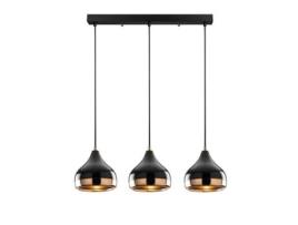 Candeeiros suspensos Metal PL5 Trilho pequeno 317cm - Nero