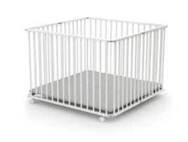 Parque Dobrável WEBABY (100 x 100 cm - Branco)