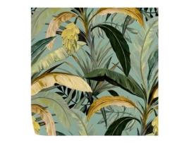 Papel de Parede Esotico WALLPAPERS4BEGINNERS Verde Floresta Tropical (250x200cm - Verde)