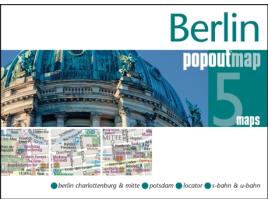 Livro berlin popout map de created by popout maps (inglês)