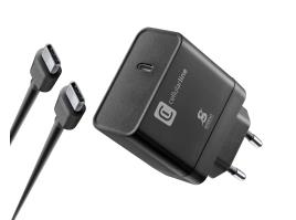 Carregador + Cabo Cellularline 45w P/samsung Preto Usb-type C