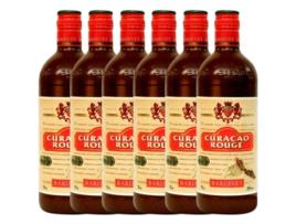 Licor BARDINET Bardinet Curaçao Rouge (0.7 L - 6 unidades)