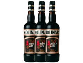 Licor MOLINARI Molinari Sambuca Caffe (0.7 L - 3 unidades)