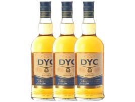 Whisky DYC Blended Dyc 8 Anos (0.7 L - 3 unidades)