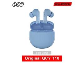 Auriculares QCY T18 Auriculares Sem Fio Bluetooth 5.2