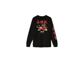 Sweatshirt para Homem TEALER (L - Preto)