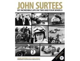 Livro john surtees de john surtees,mike nicks (inglês)