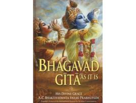 Livro bhagavad gita as it is de s.bhaktivedanta prabhupada (inglês)