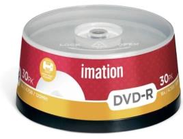 DVDs virgens IMATION 30 x DVD-R 4.7GB