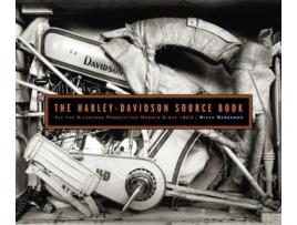 Livro the harley-davidson source book de mitch bergeron (inglês)