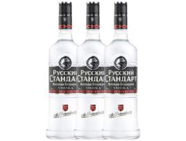 Vodka RUSSIAN STANDARD Russian Standard (0.7 L - 3 unidades)