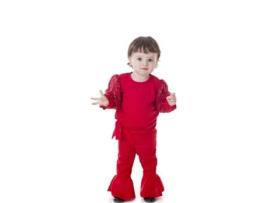 Fato de Menino CREACIONES LLOPIS Raffaella Carrà Vermelho (Tam.: 1 ano)