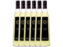 Cachaça NOR-IBERICA DE BEBIDAS Nor-Iberica De Bebidas Ledicia Limón (0.7 L - 6 unidades)