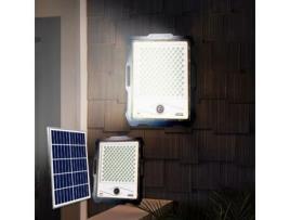 Refletor LED com câmera wi-fi de 400 W, painel solar de 4000 lúmen Conspicio XL