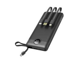 Powerbank VEGER 6970453554204 (10000mAh - USB - Preto)