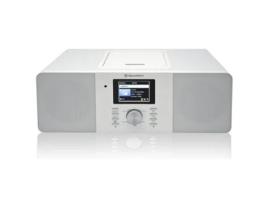 Leitor de Cd-Mp3 Bluetooth Usb ROADSTAR Ir-540D+Btwh Branco