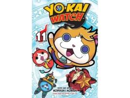 Livro yo-kai watch, vol. 11 de noriyuki konishi (inglês)