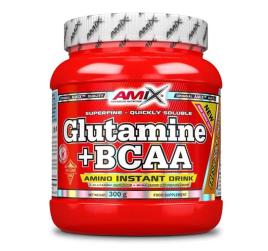 Amix Glutamine+BCAA - 300gr - Ananás