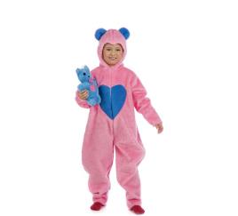 Fato de Urso Carinhoso Rosa para menina