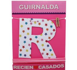 Guirlanda recém casada 3m de comprimento