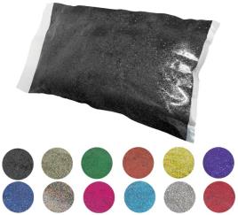 Saco de 1Kg de glitter multicolorido