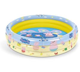 Piscina 3 anéis Peppa Pig 100 cm