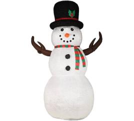 Boneco de neve inflável de 260cm